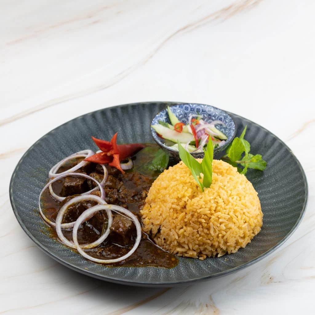 Nasi Tomato Daging Hitam